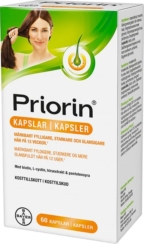 Priorin, 60 kapsler