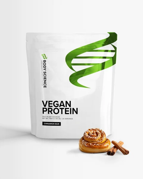 Body Science Vegan Protein Cinnamon Bun, 750 g